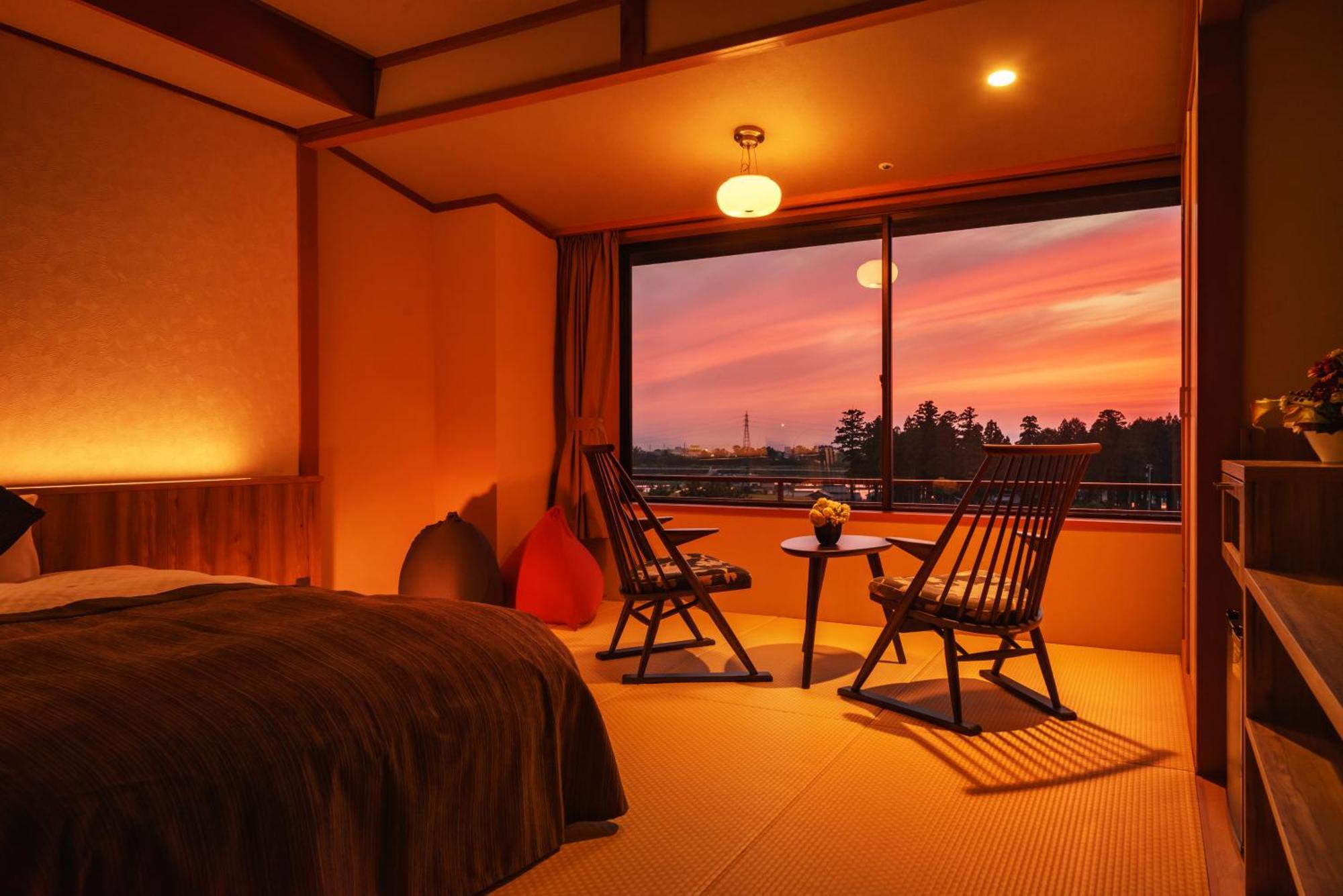Kintarou Onsen Hotel Uozu Ngoại thất bức ảnh